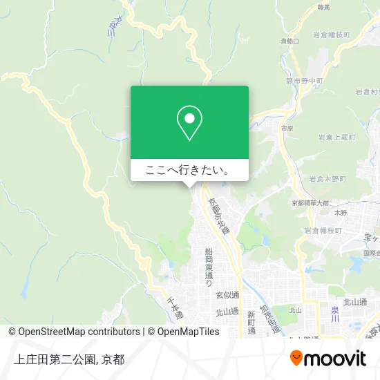 上庄田第二公園地図