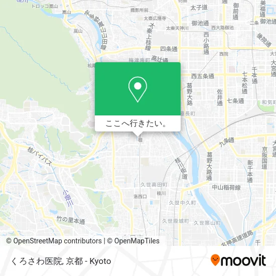 くろさわ医院地図