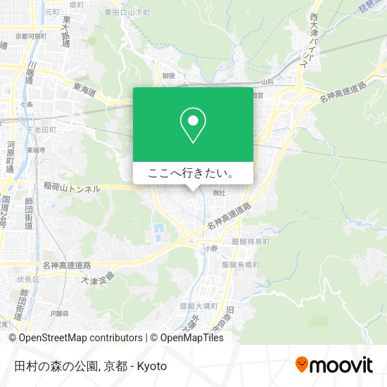 田村の森の公園地図
