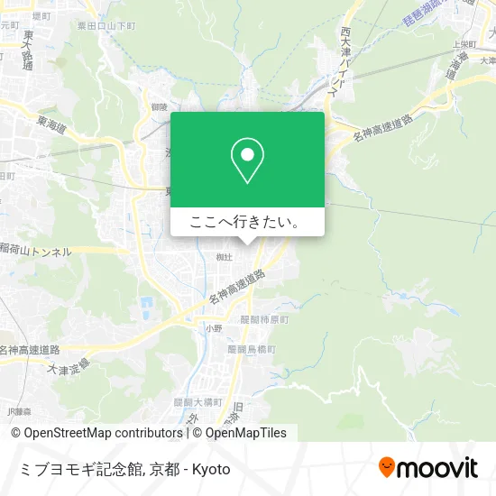 ミブヨモギ記念館地図