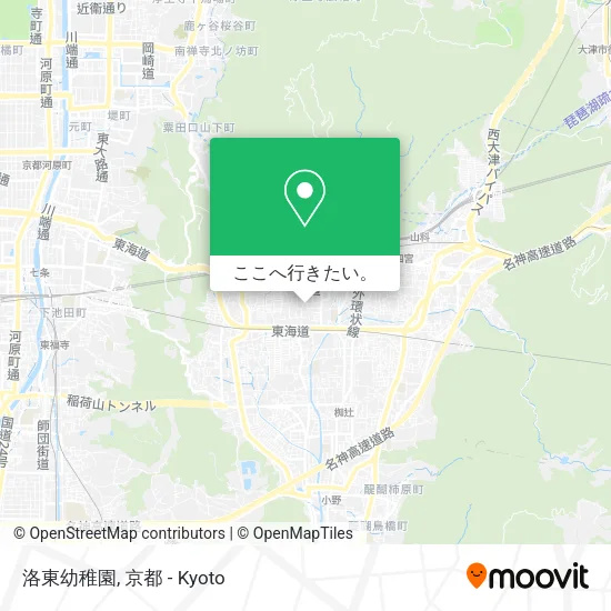 洛東幼稚園地図