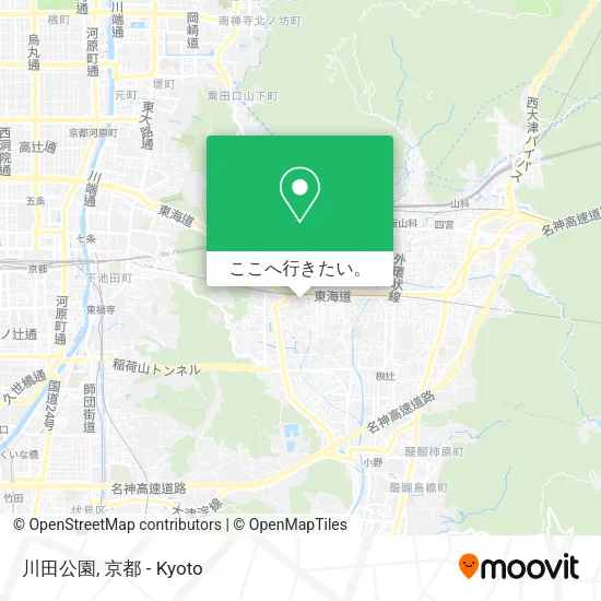 川田公園地図