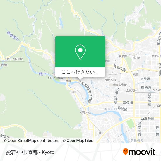 愛宕神社地図