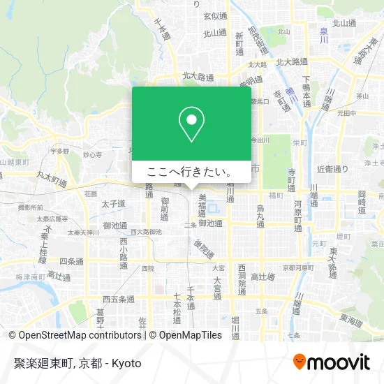 聚楽廻東町地図