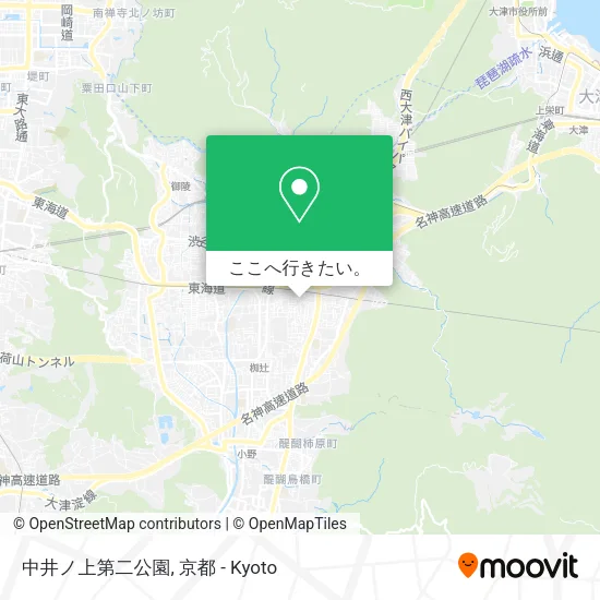 中井ノ上第二公園地図