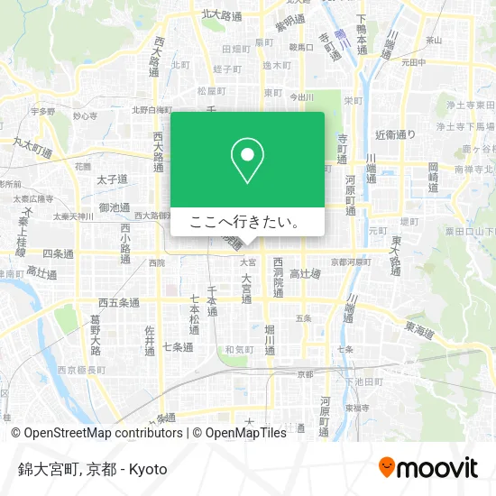 錦大宮町地図