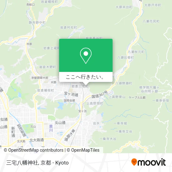 三宅八幡神社地図