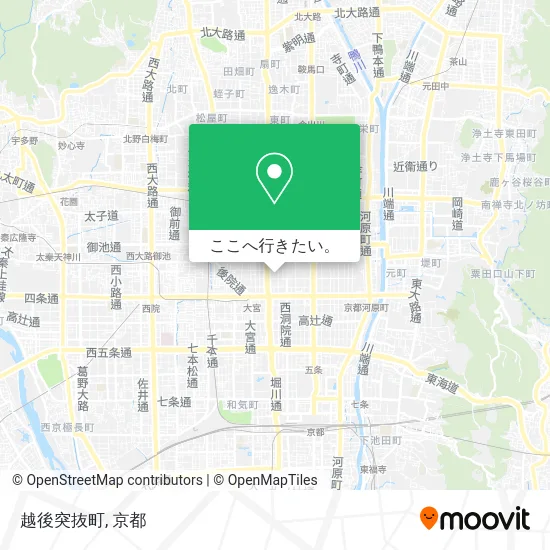 越後突抜町地図