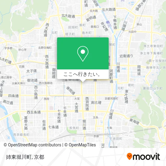 姉東堀川町地図