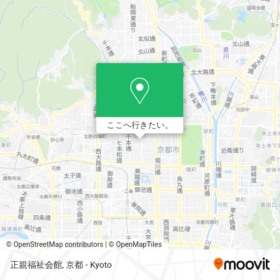 正親福祉会館地図