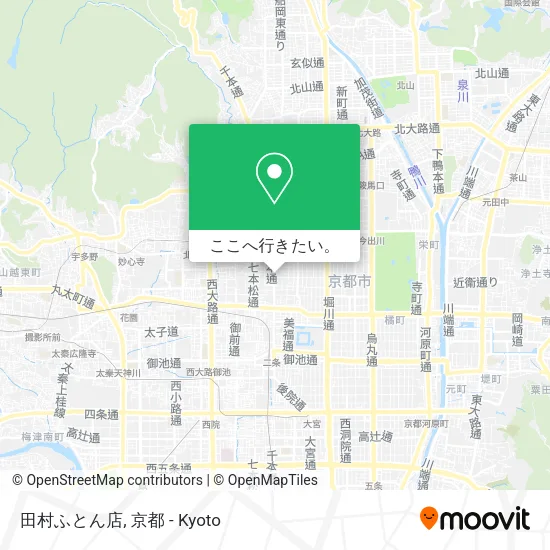 田村ふとん店地図