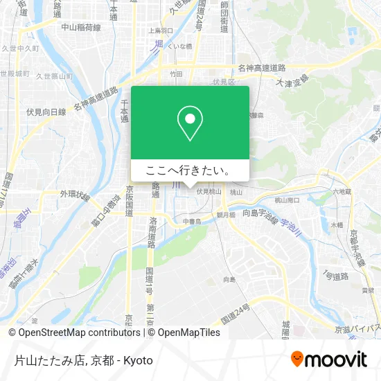 片山たたみ店地図