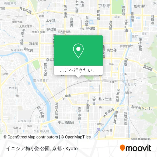 イニシア梅小路公園地図