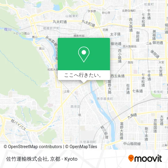 佐竹運輸株式会社地図