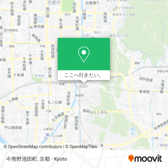 今熊野池田町地図