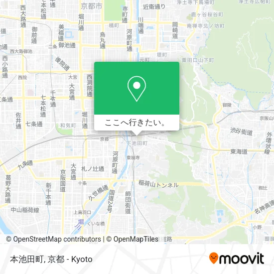 本池田町地図
