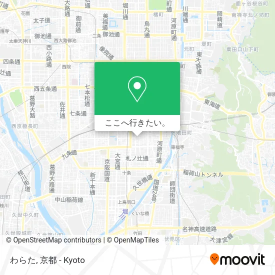 わらた地図