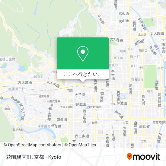 花園巽南町地図