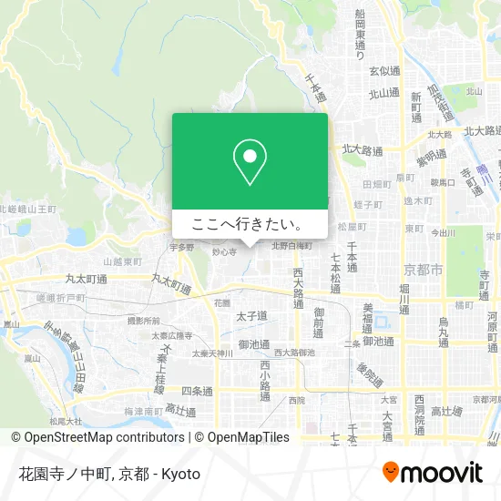 花園寺ノ中町地図
