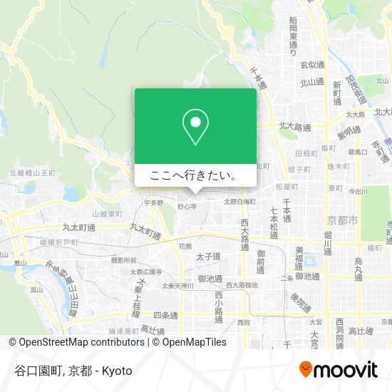 谷口園町地図