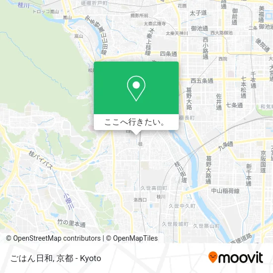 ごはん日和地図