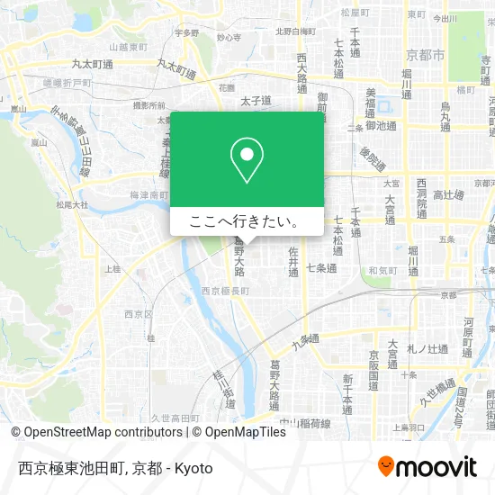 西京極東池田町地図