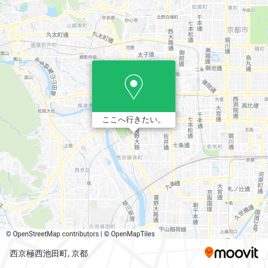 西京極西池田町地図