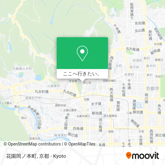 花園岡ノ本町地図