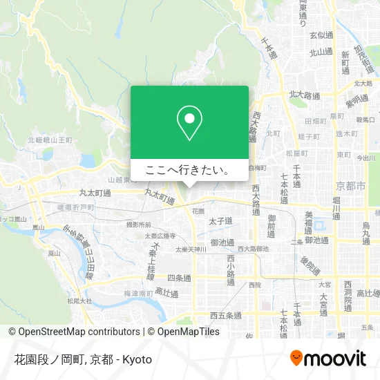 花園段ノ岡町地図
