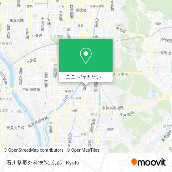 石川整形外科病院地図