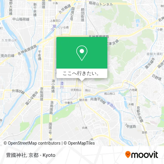 豊國神社地図