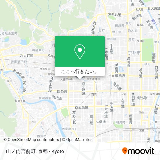 山ノ内宮前町地図