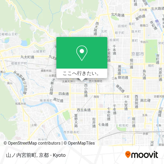 山ノ内宮前町地図