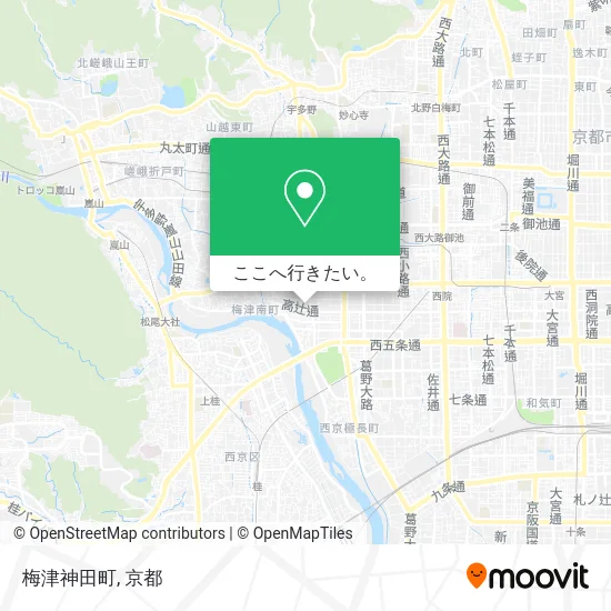 梅津神田町地図