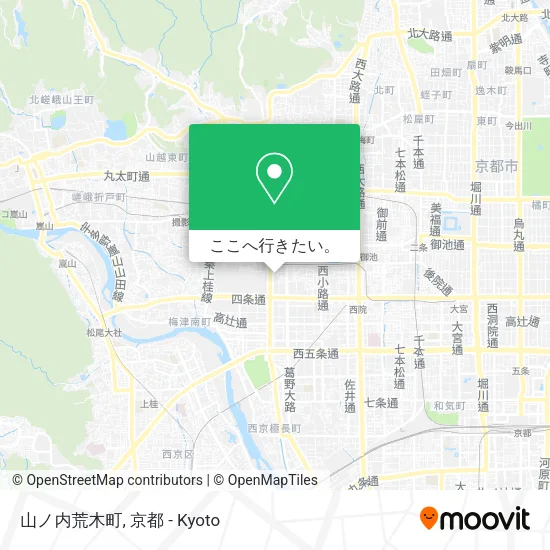 山ノ内荒木町地図