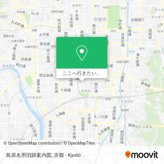 島原名所旧跡案内図地図