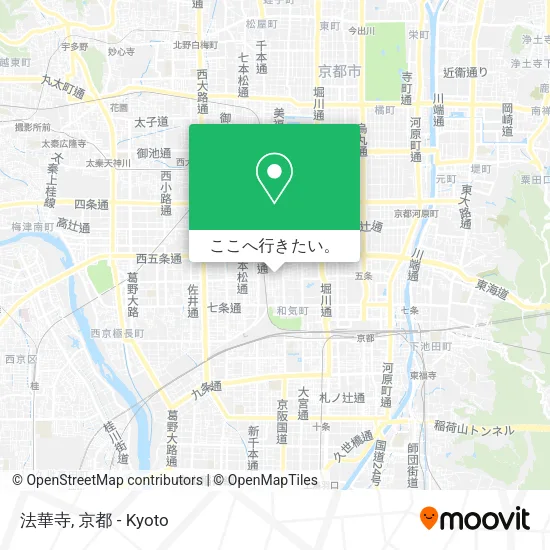 法華寺地図