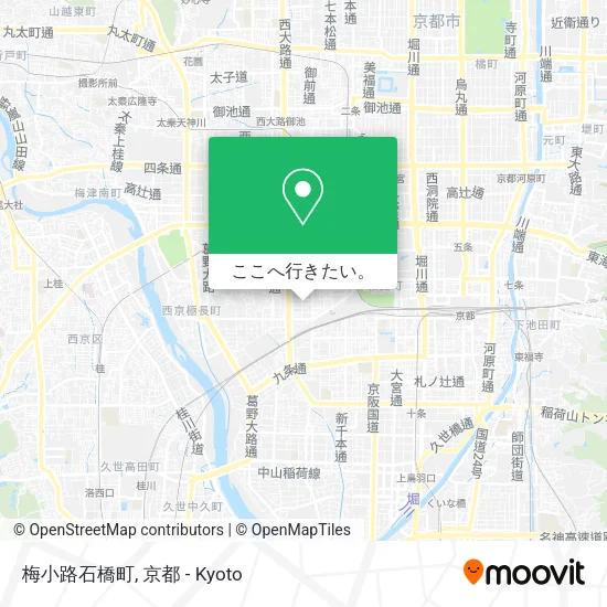 梅小路石橋町地図