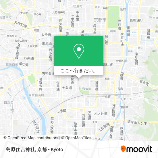 島原住吉神社地図