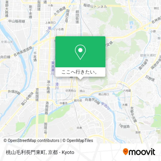 桃山毛利長門東町地図