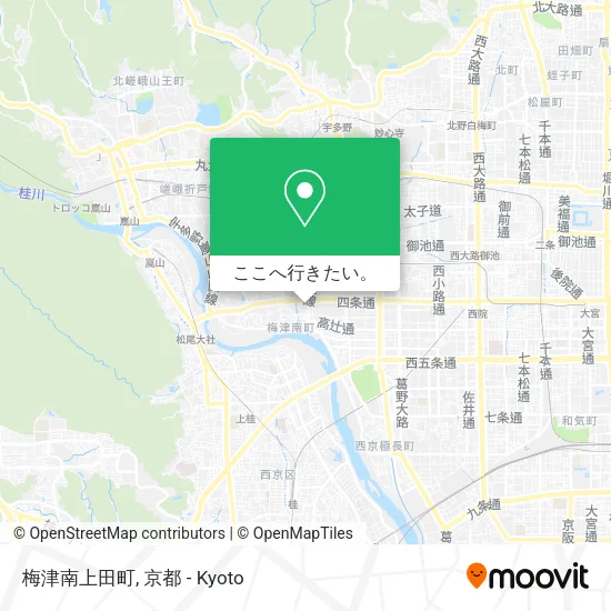 梅津南上田町地図