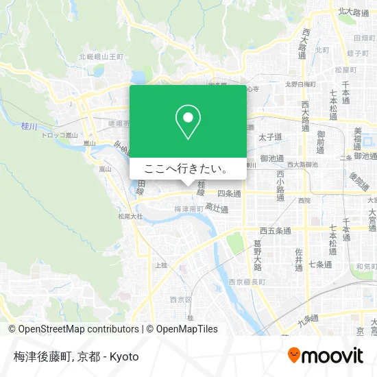 梅津後藤町地図