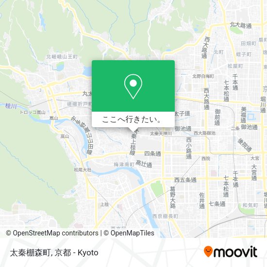 太秦棚森町地図