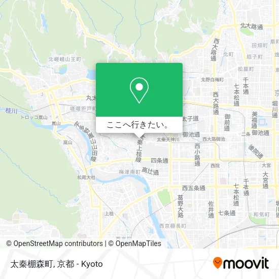 太秦棚森町地図