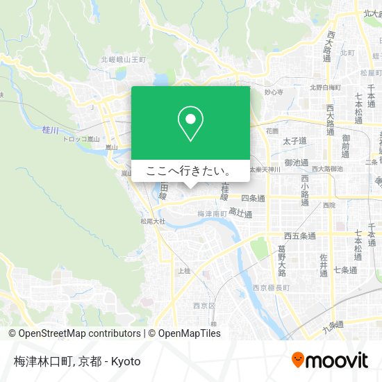 梅津林口町地図