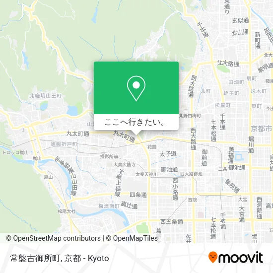 常盤古御所町地図