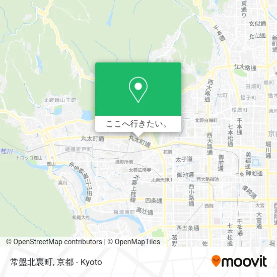 常盤北裏町地図