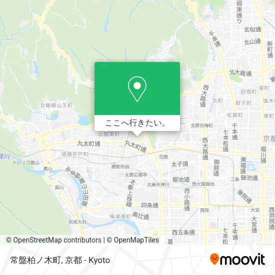 常盤柏ノ木町地図