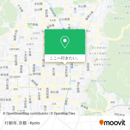 行願寺地図