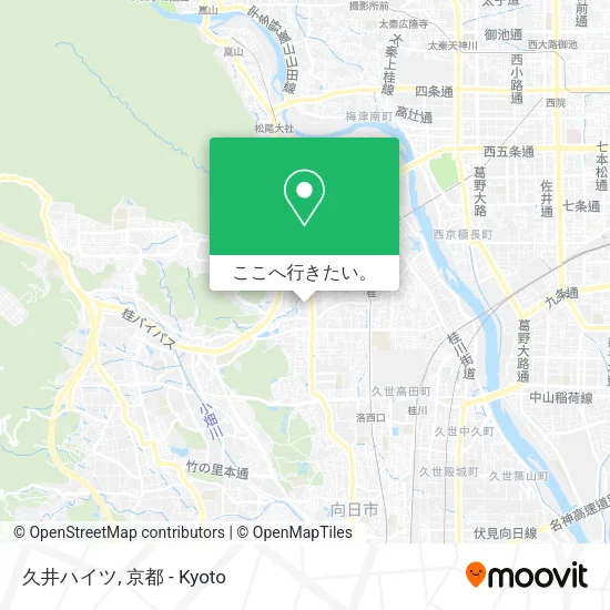 久井ハイツ地図